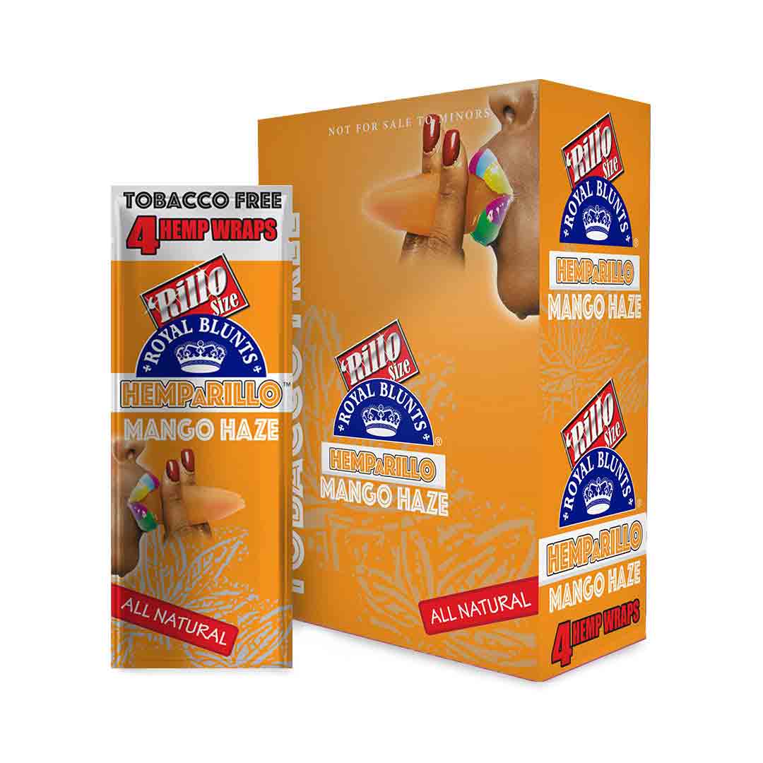 Hemparillo Royal Blunts Hemp Wraps Mango Haze
