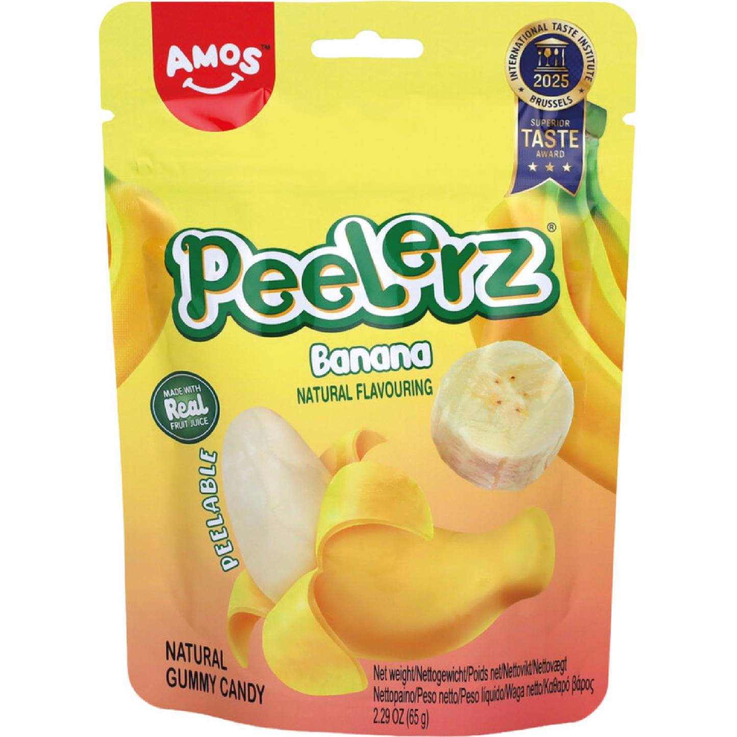 Amos Peelerz Banaan 65g