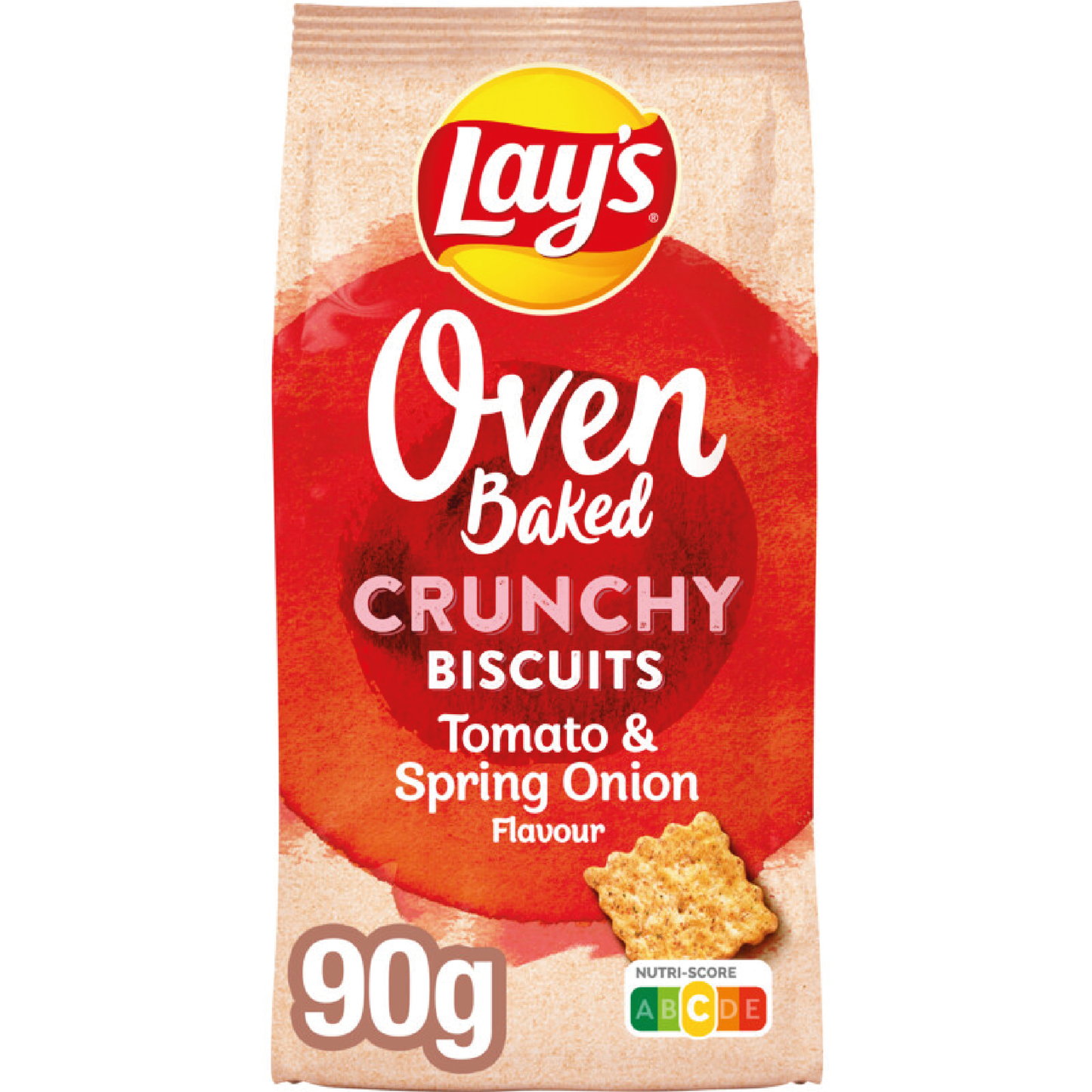 Lay's Oven Baked Biscuits Tomato Onion 90g