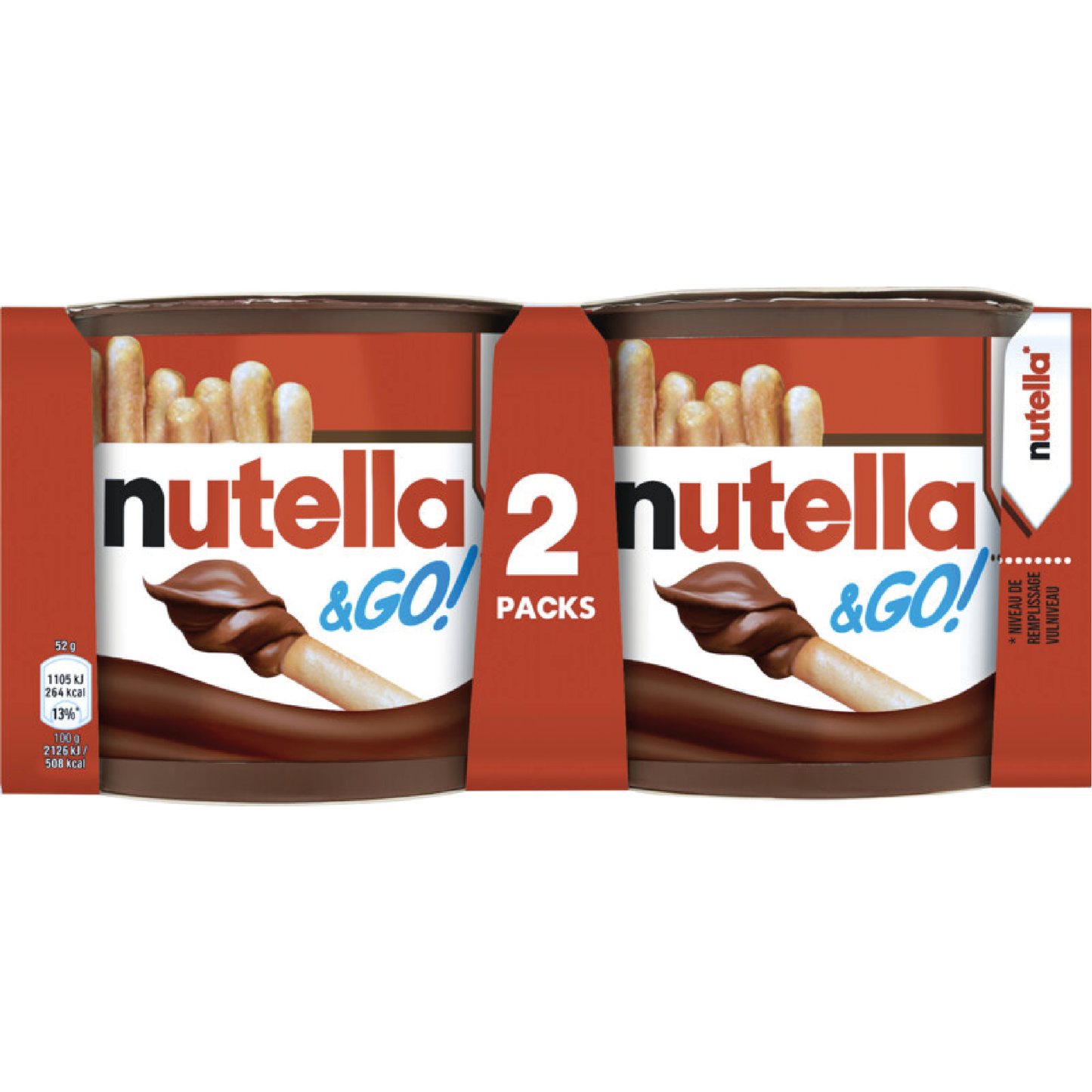 Nutella & Go 2x39 g