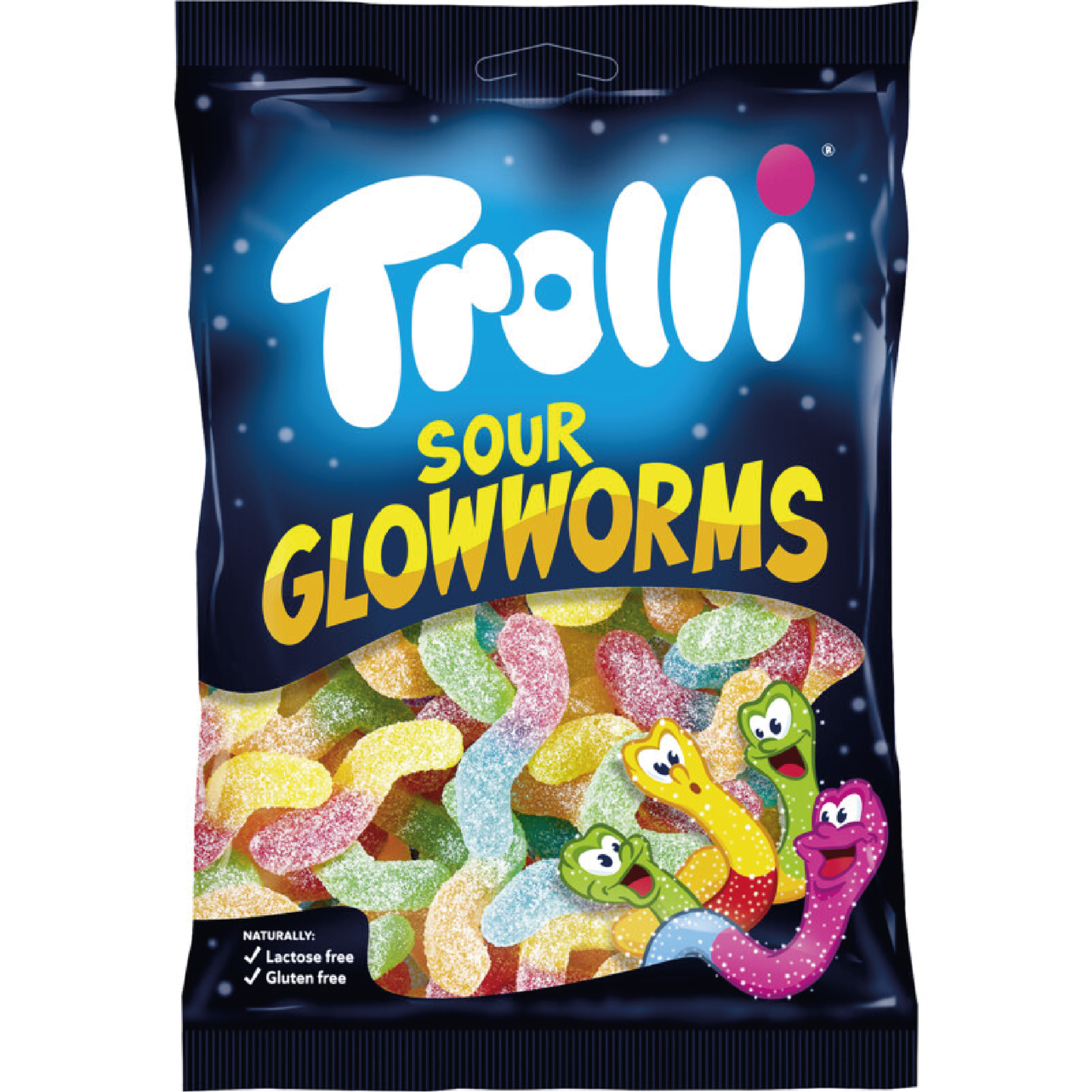 Trolli Sour Glowworms 200g