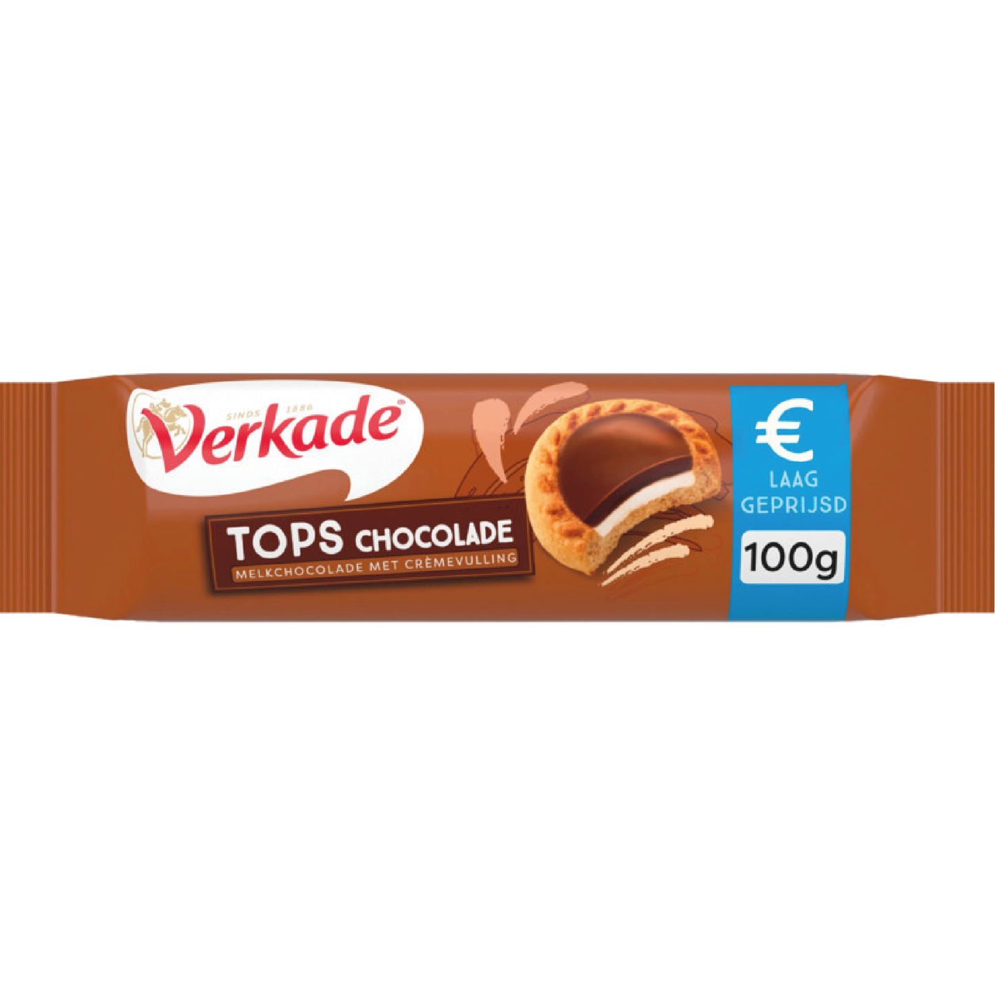 Verkade Tops Chocolade 100g