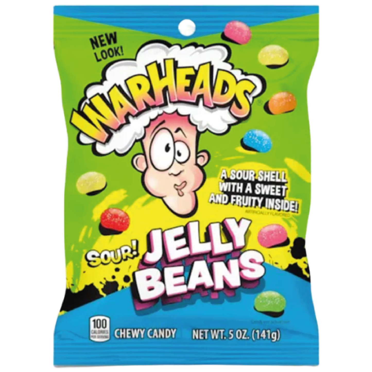 THT 30-05-2025 Warheads Sour Jelly Beans box 113g