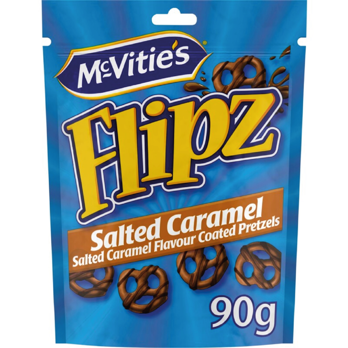 Flipz Salted Caramel Chocolate Pretzels