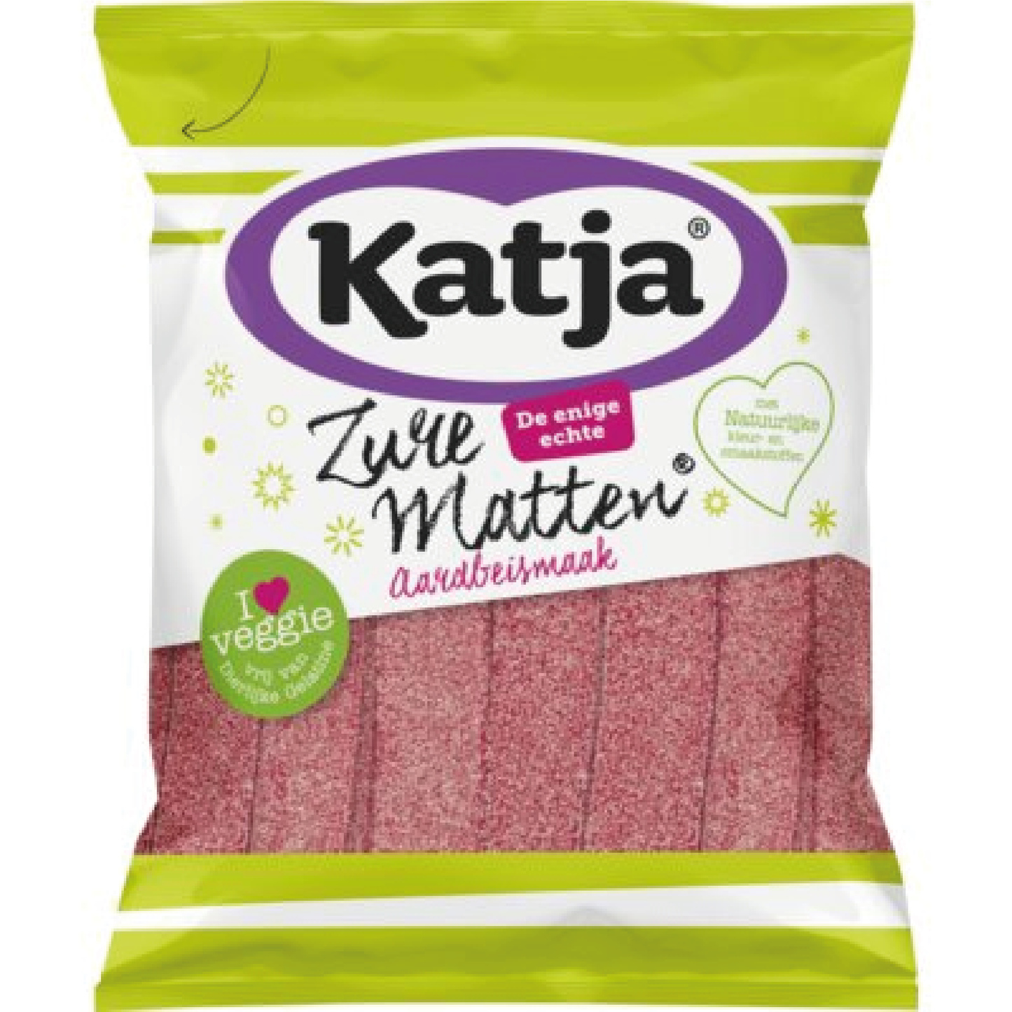 Katja Zure Matten Aardbei 125g