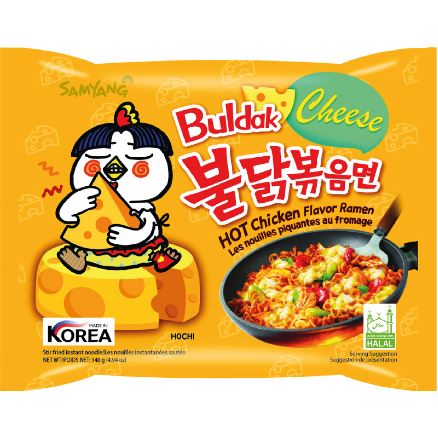 Samyang Hot Chicken Cheese 140g