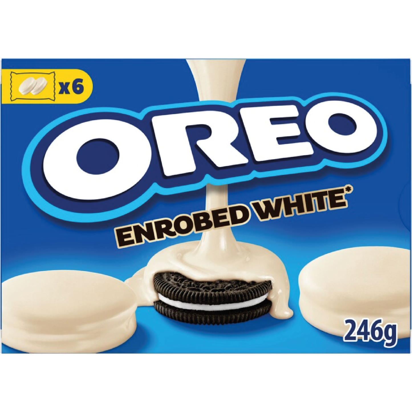 Oreo Koekjes Mmhuld met Witte Chocolade 6x2 stuks