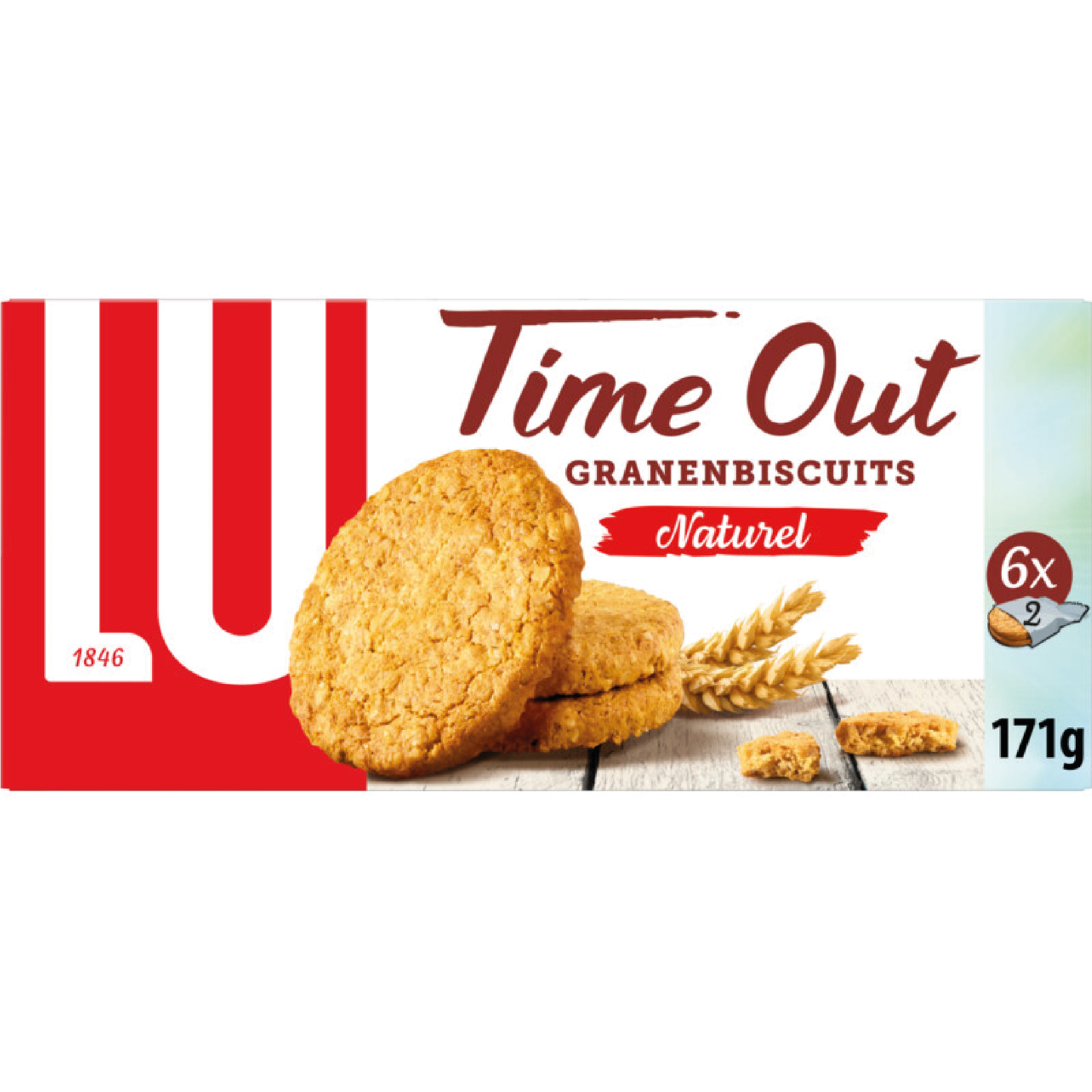 LU Time Out Granenbiscuits Naturel 171g