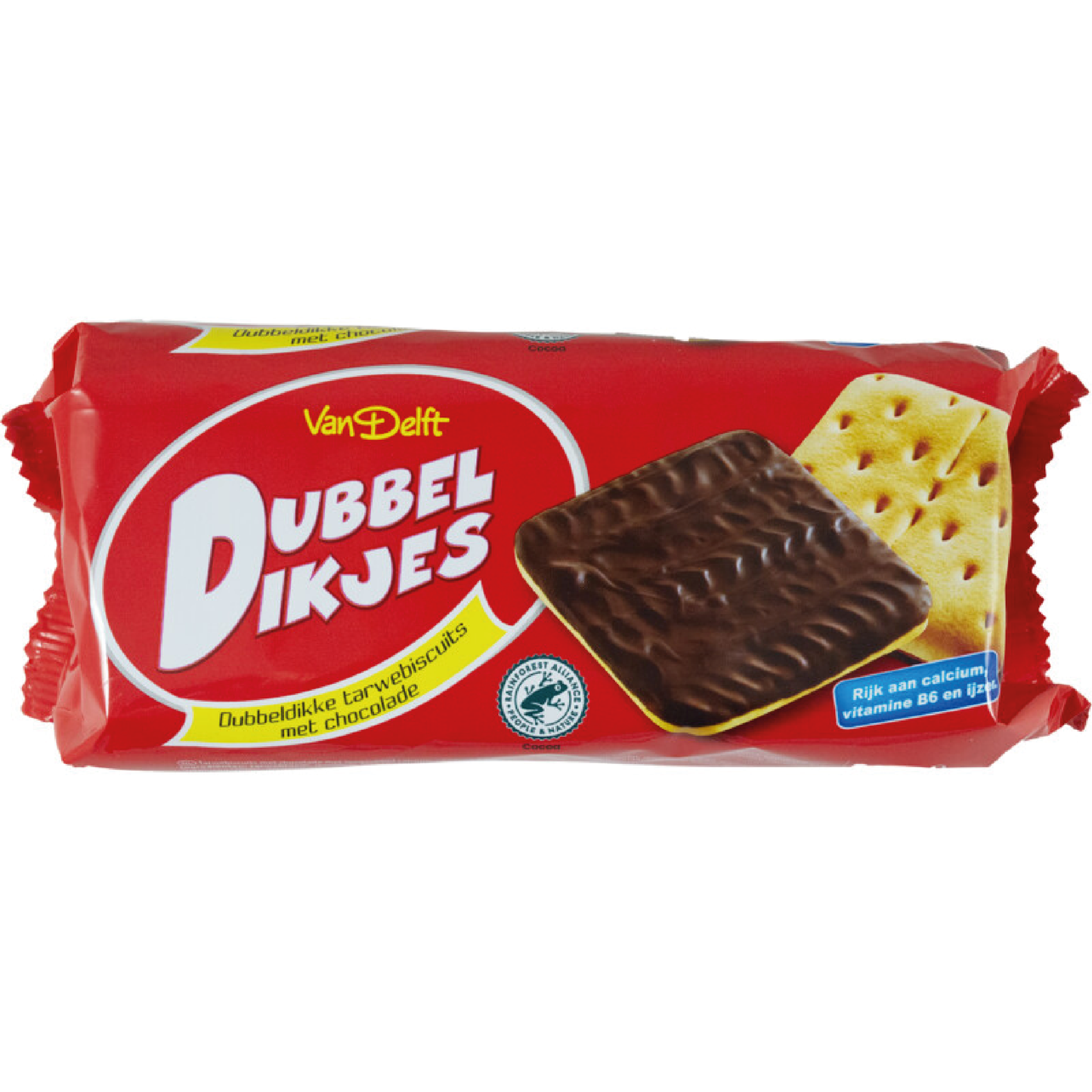 Van Delft Dubbeldikjes Pure Chocolade 295g