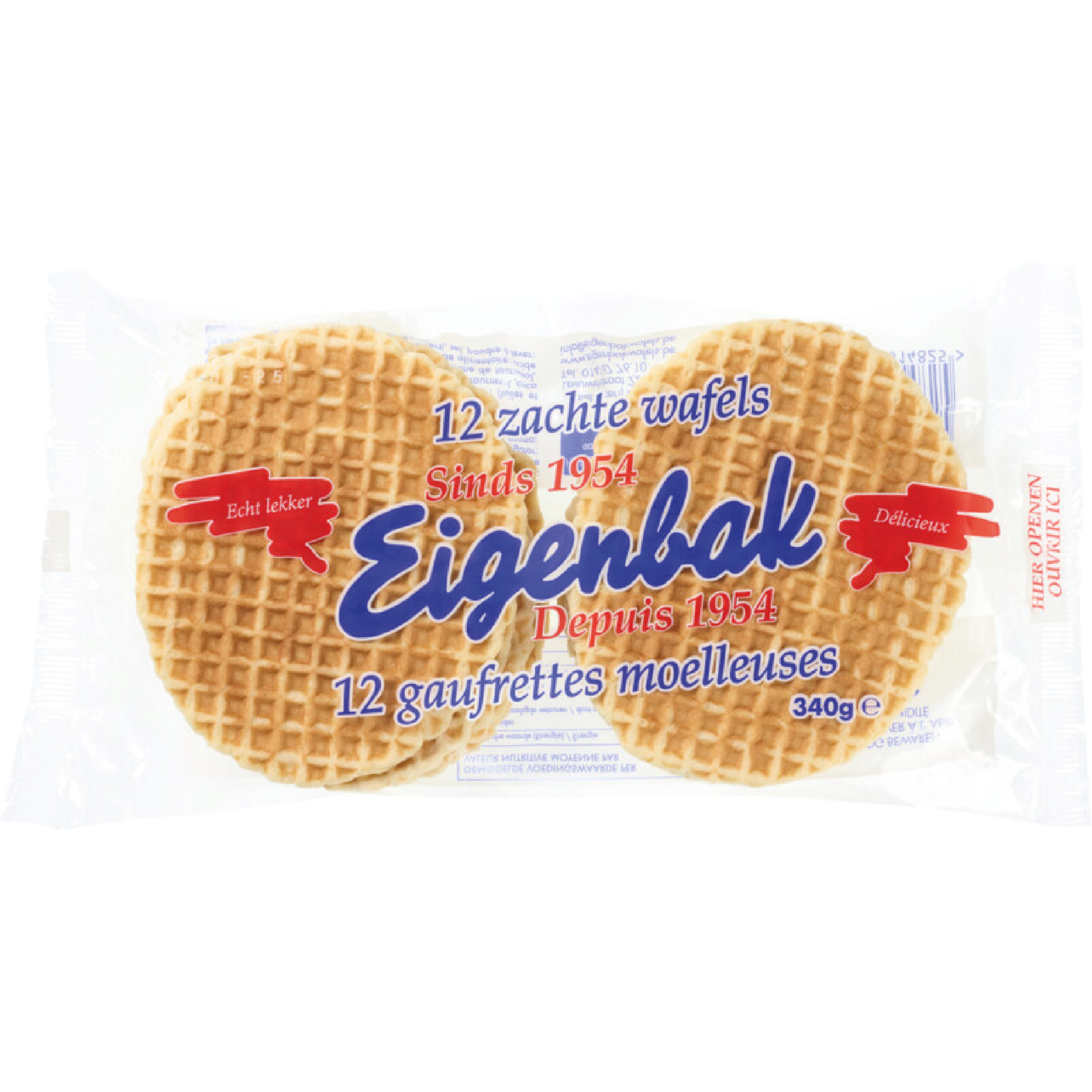 Eigenbak Wafels 340g