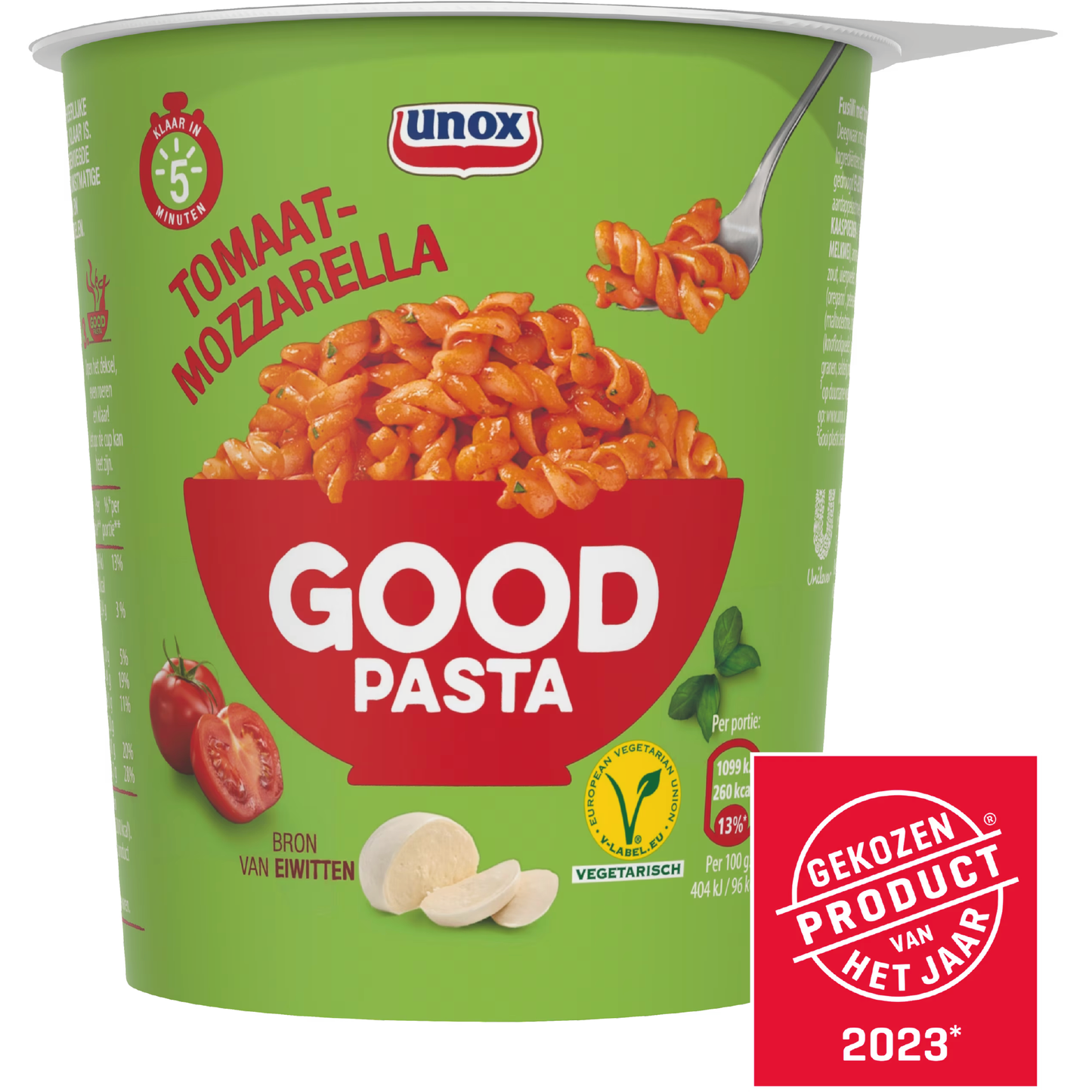 Unox Goodpasta Tomaat Mozzarella