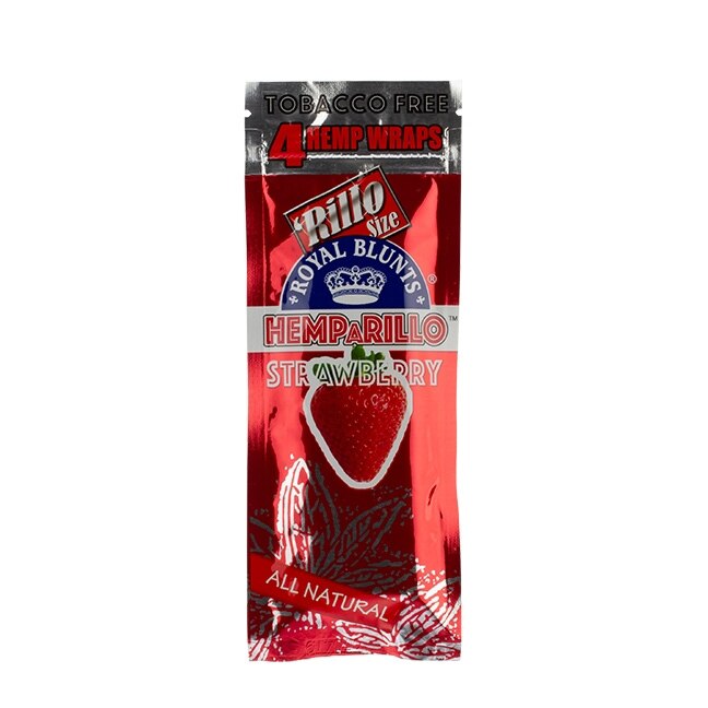 Hemparillo Royal Blunts Hemp Wraps Strawberry