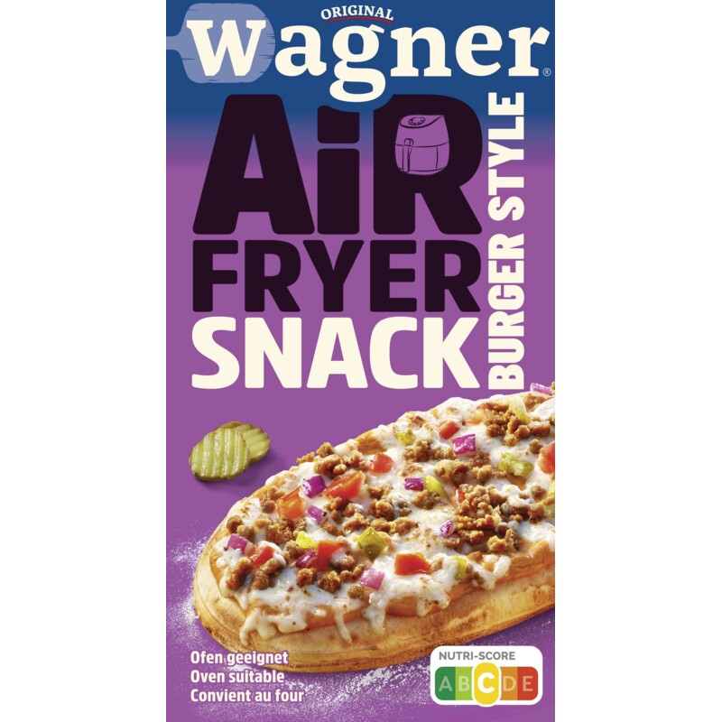 Wagner Airfryer Snack Burger Style 195g