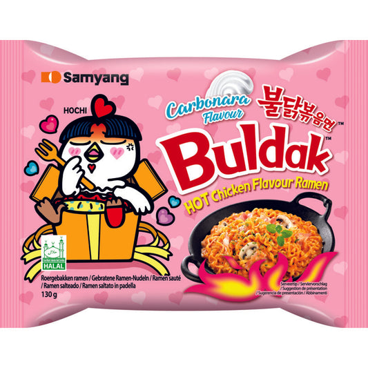Samyang Buldak Hot Chicken Ramen Carbonara 130g