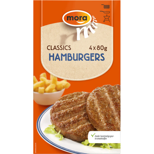 Mora Classics Hamburgers 320g