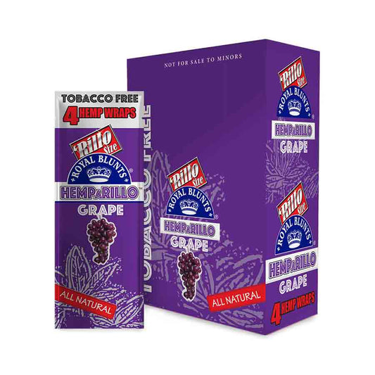 Hemparillo Royal Blunts Hemp Wraps Grape
