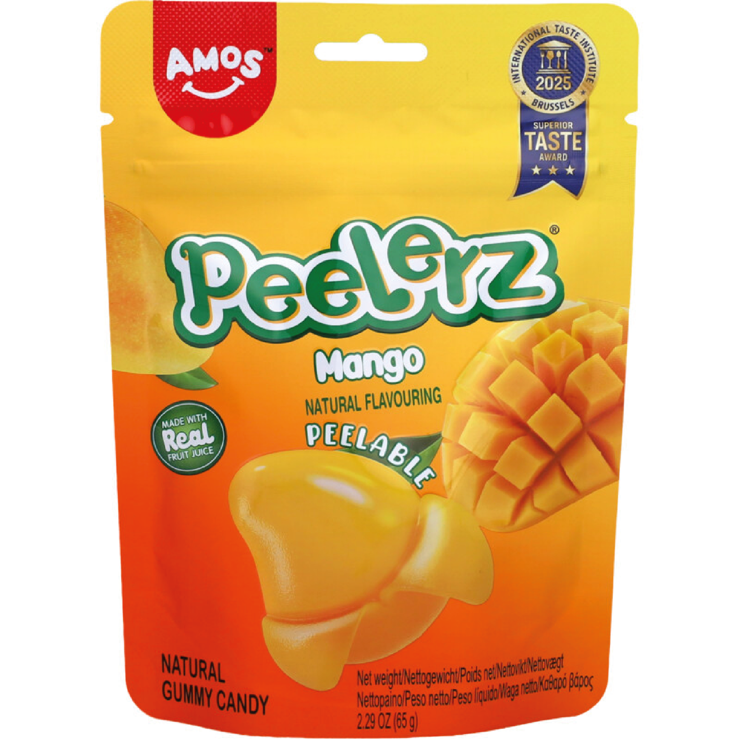 Amos Peelerz Mango 65g