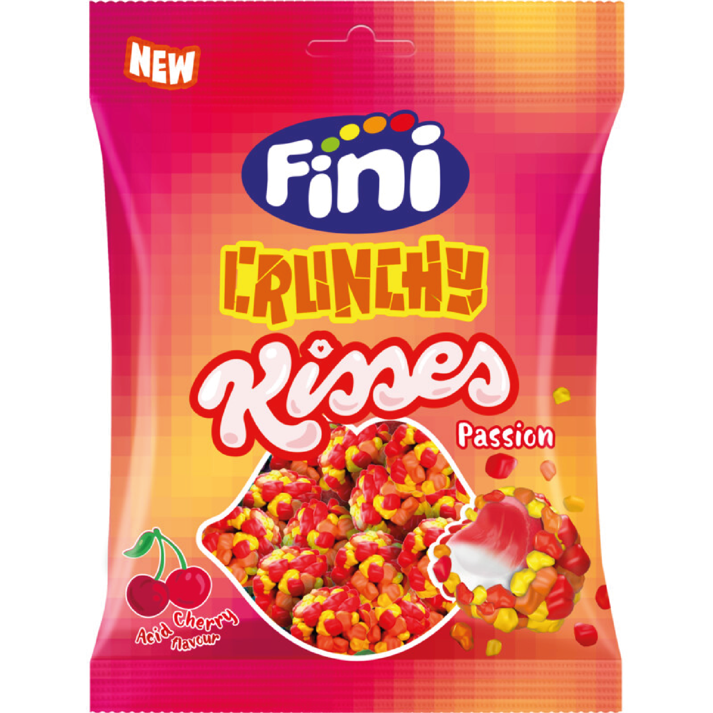 Fini Crunchy Kisses Passion 75g