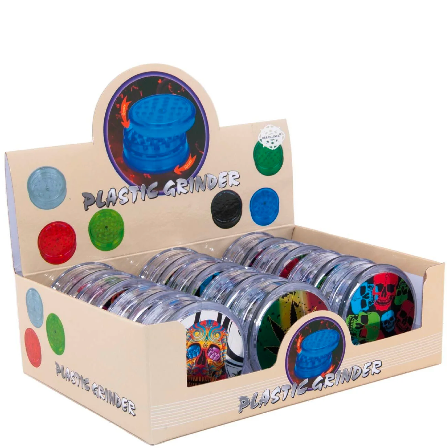 Acrylic Clear Grinders