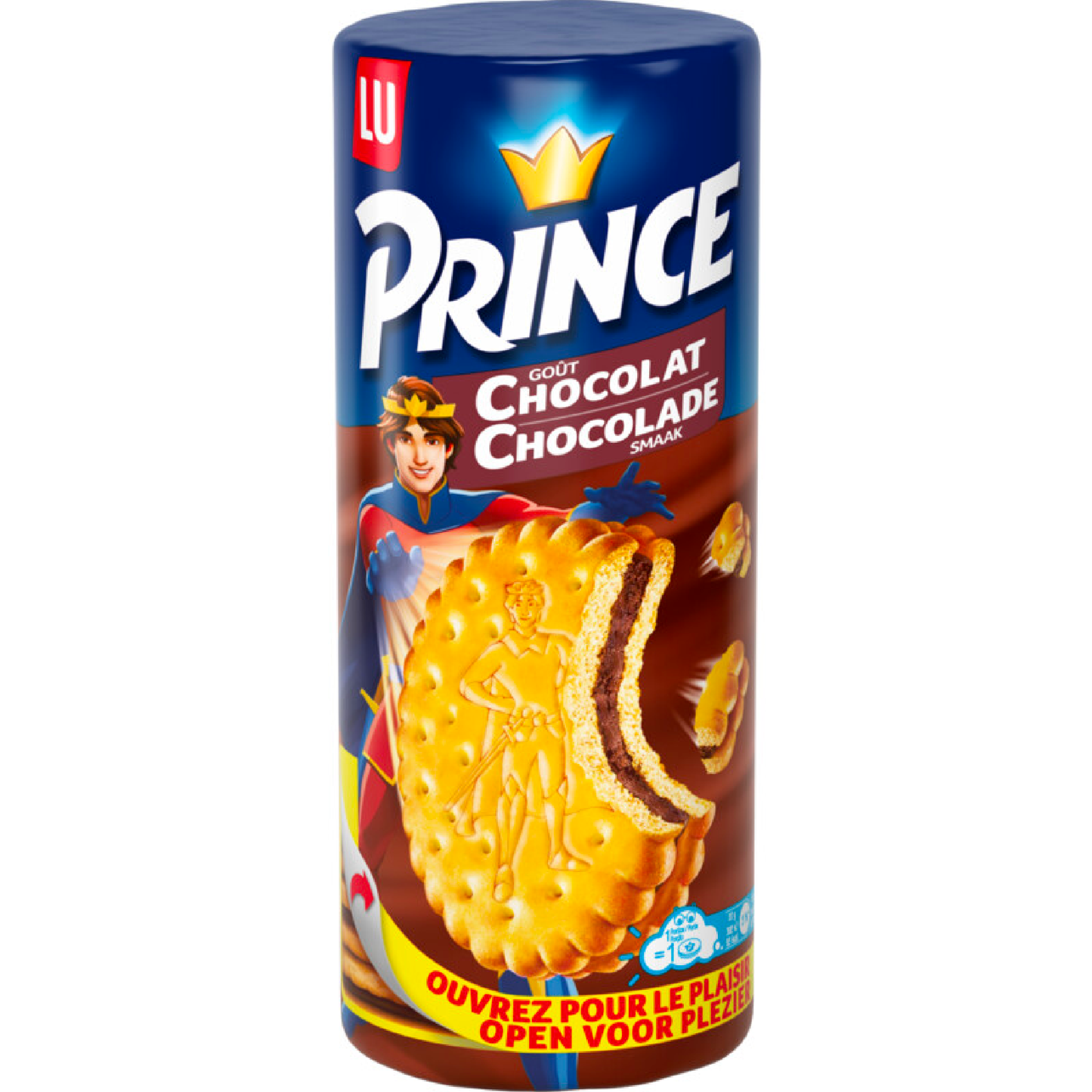 Prince Biscuit Gevulde Koeken Chocolade 300g