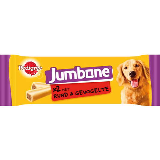 Pedigree Jumbone Rund & Gevogelte 180g