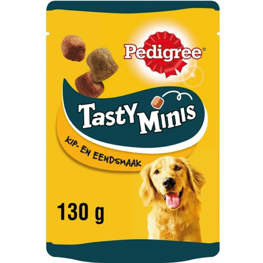 Pedigree Tasty Minis Kip & Eend 130g