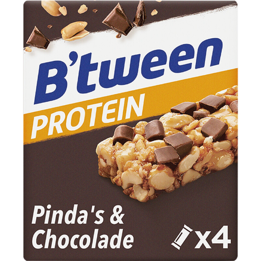 Hero B'tween Protein Pinda's & Chocolade 96g