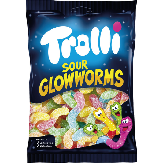Trolli Sour Glowworms 200g