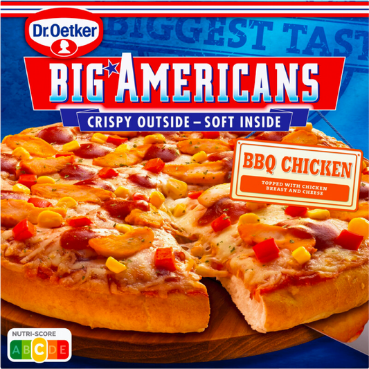 Dr. Oetker Big Americans Pizza BBQ Chicken