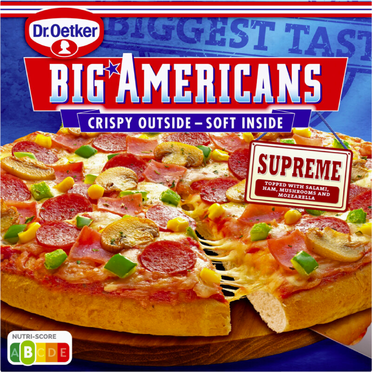 Dr. Oetker Big Americans Pizza Supreme