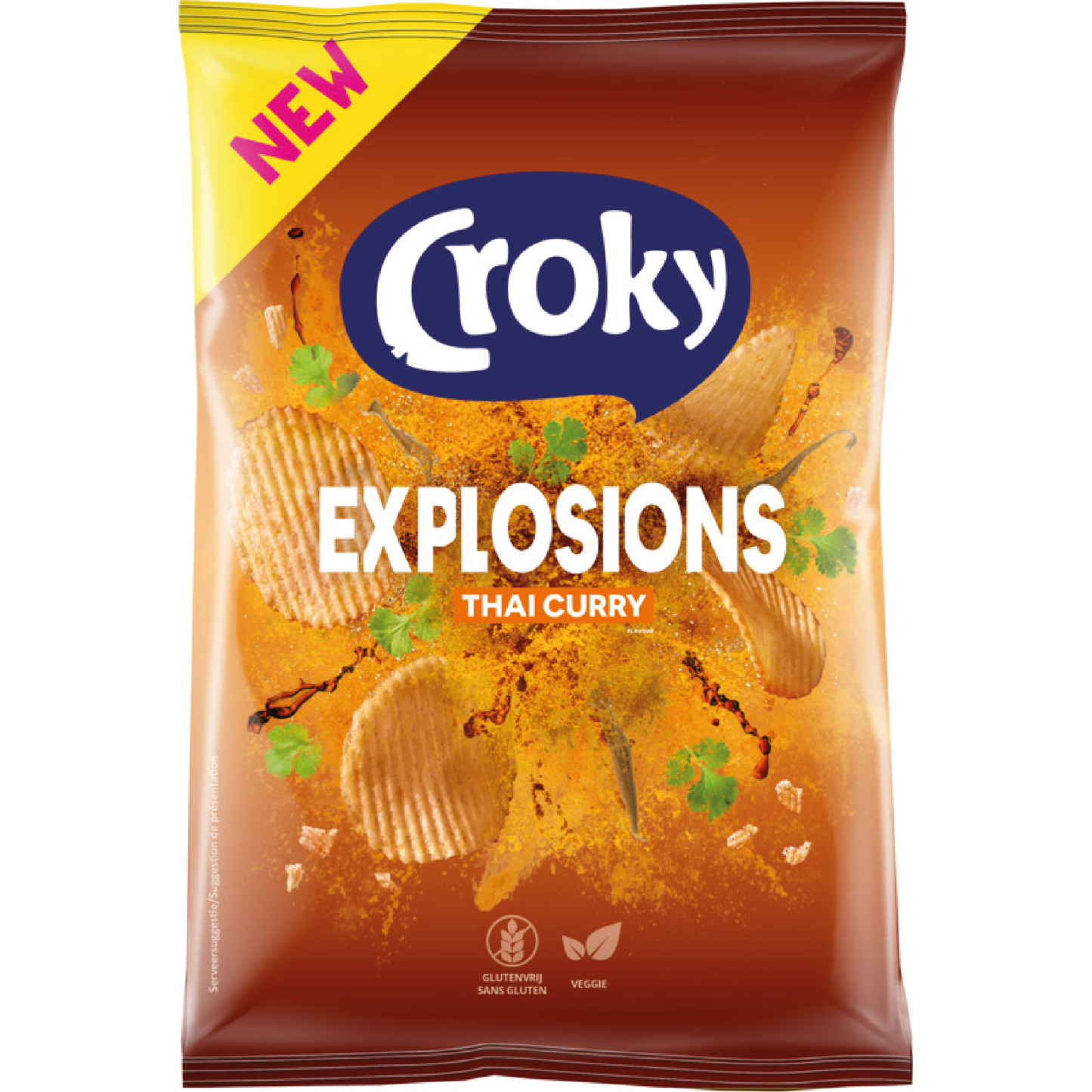 Croky Explosions Thai Curry 150g