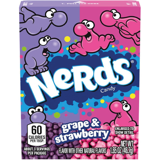 Nerds Strawberry & Grape 46g