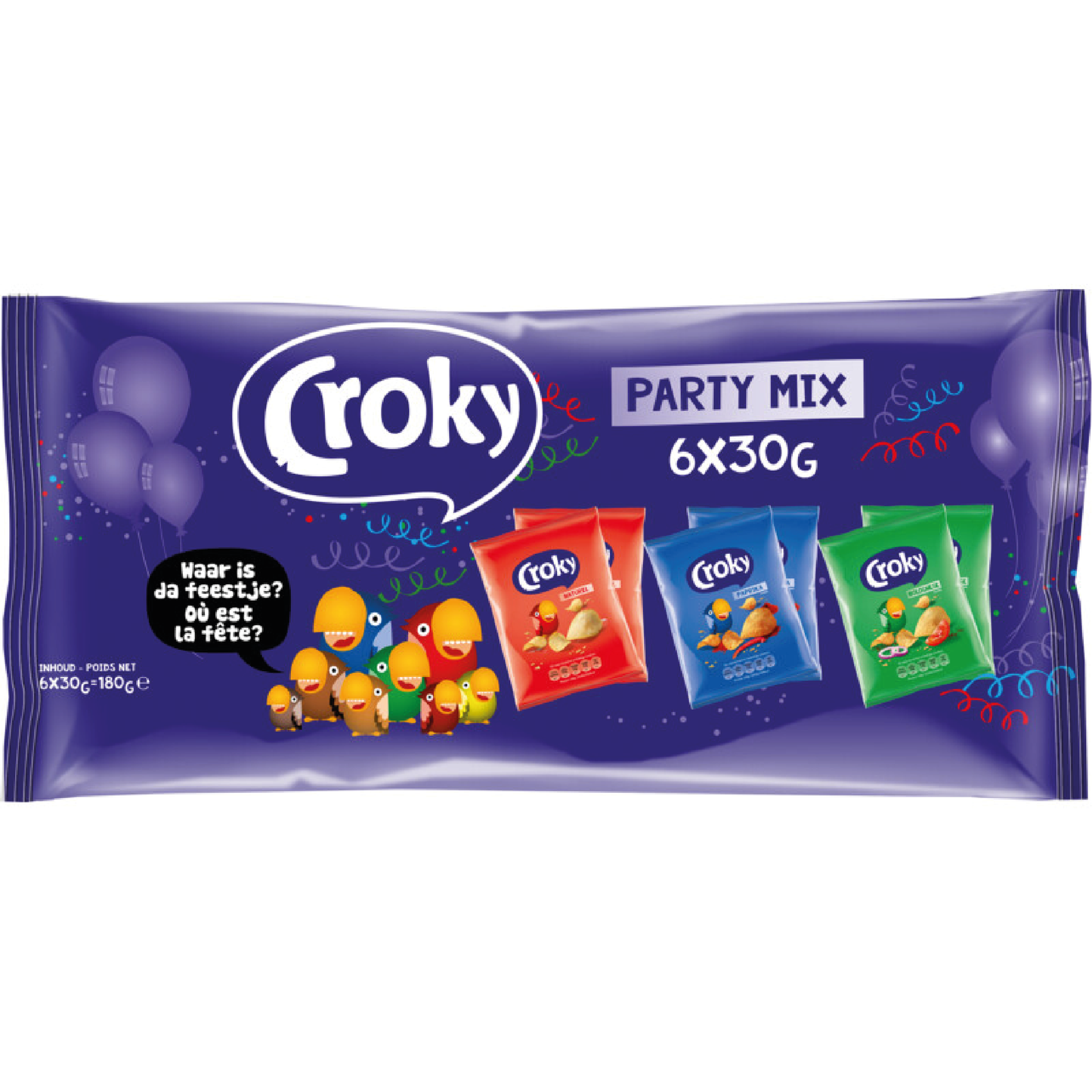 Croky Partymix 6x30g