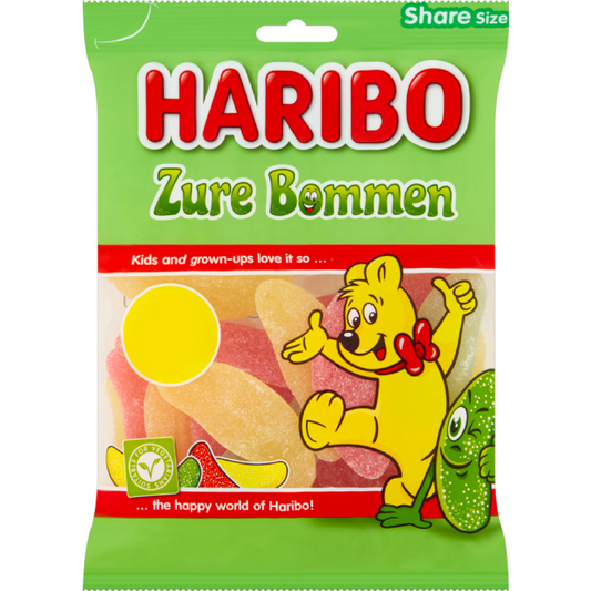 Haribo Zure Bommen 165g