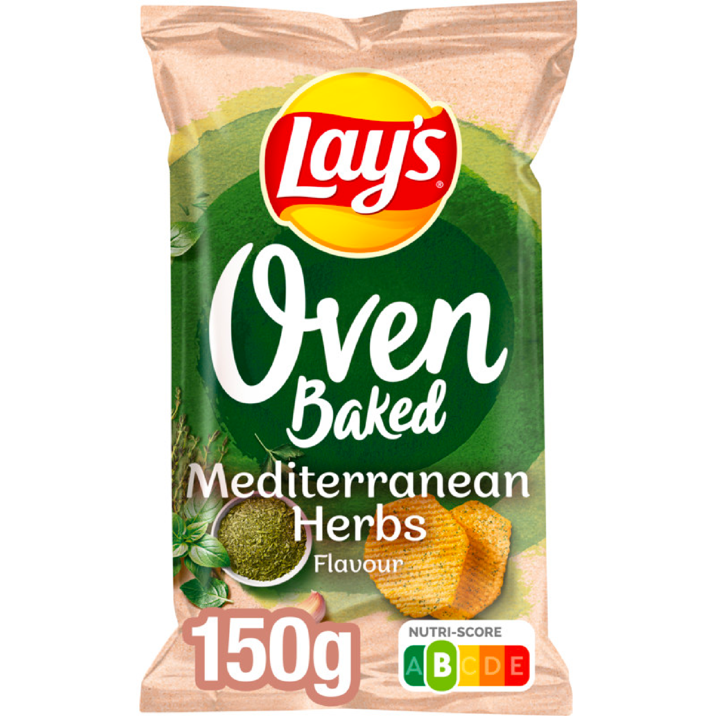 Lay's Oven Baked Mediterranean Herbs 150g - Snack-It