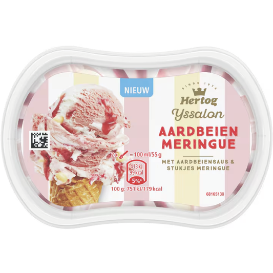 Hertog Aardbeien Meringue 200ml