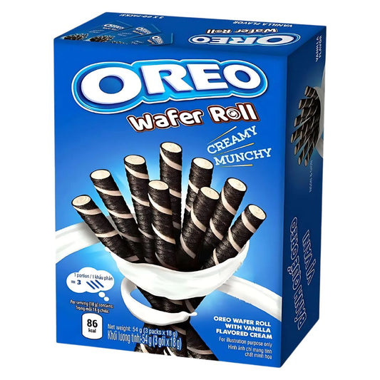 Oreo Vanilla Wafer Roll 54g
