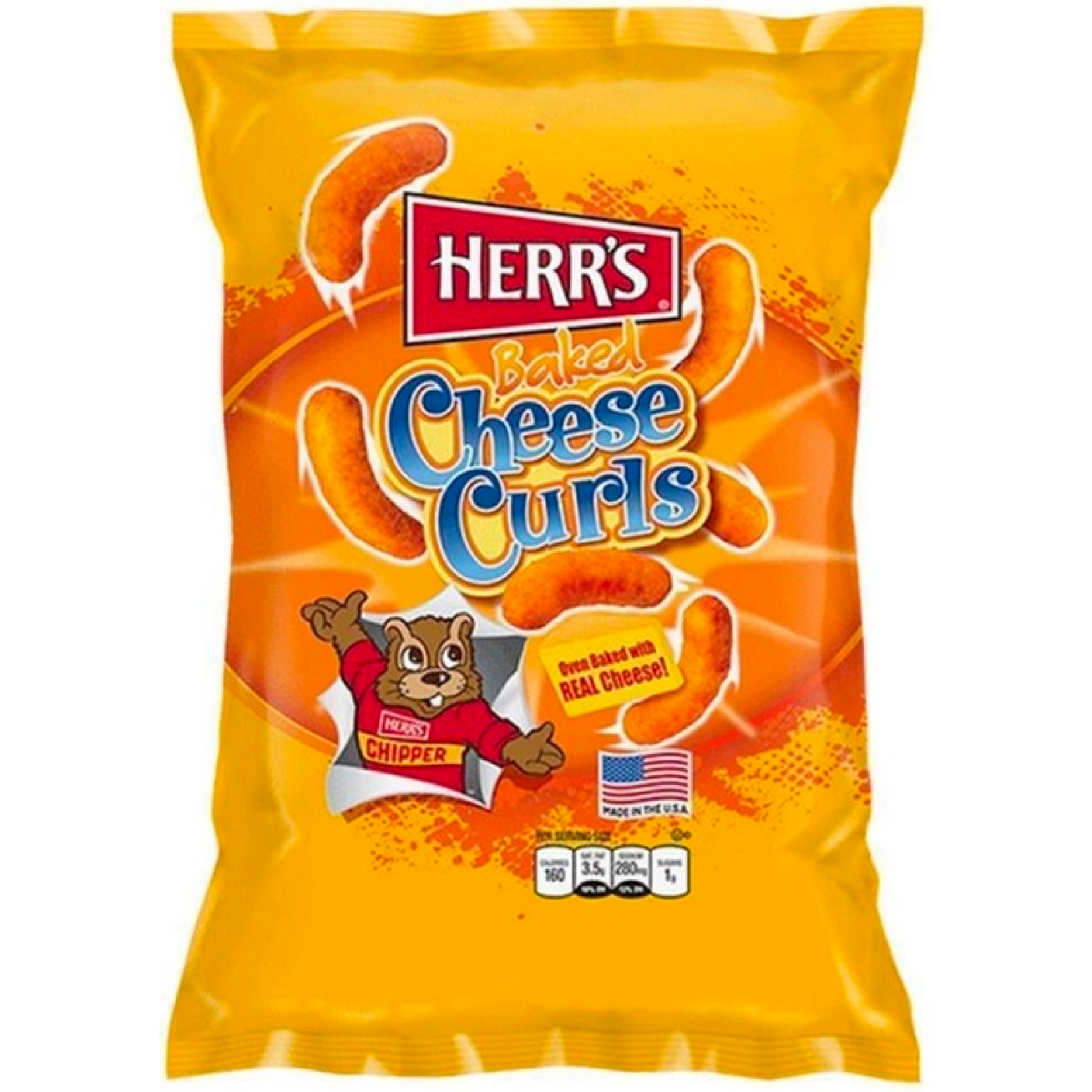 Herr's Original Cheese Curls - Snack-It