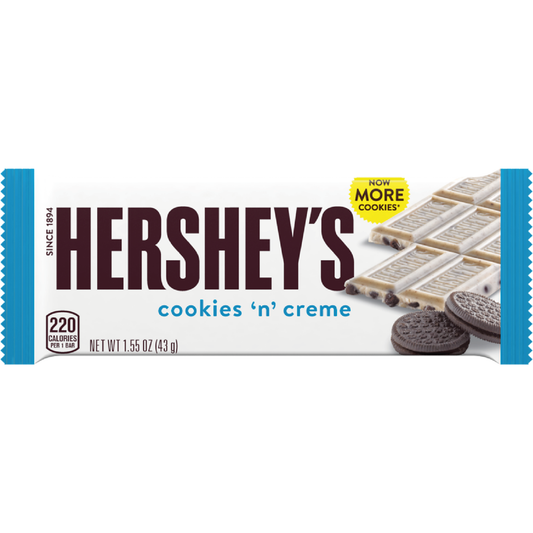 Hershey's Cookies N Creme Bar 43g
