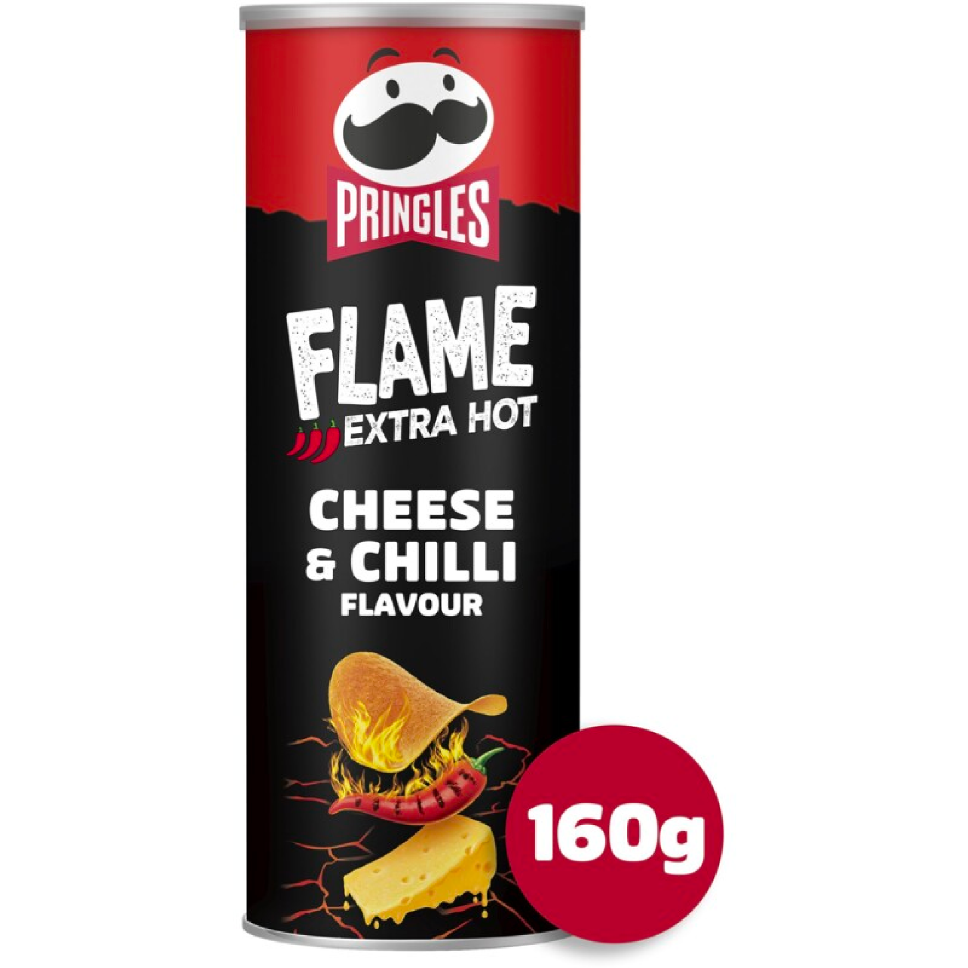 Pringles Flame Cheese Chilli 160g - Snack-It