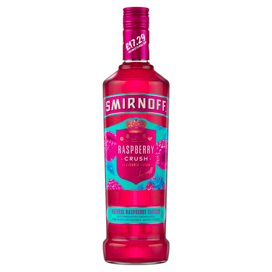 Smirnoff Raspberry Crush 70cl