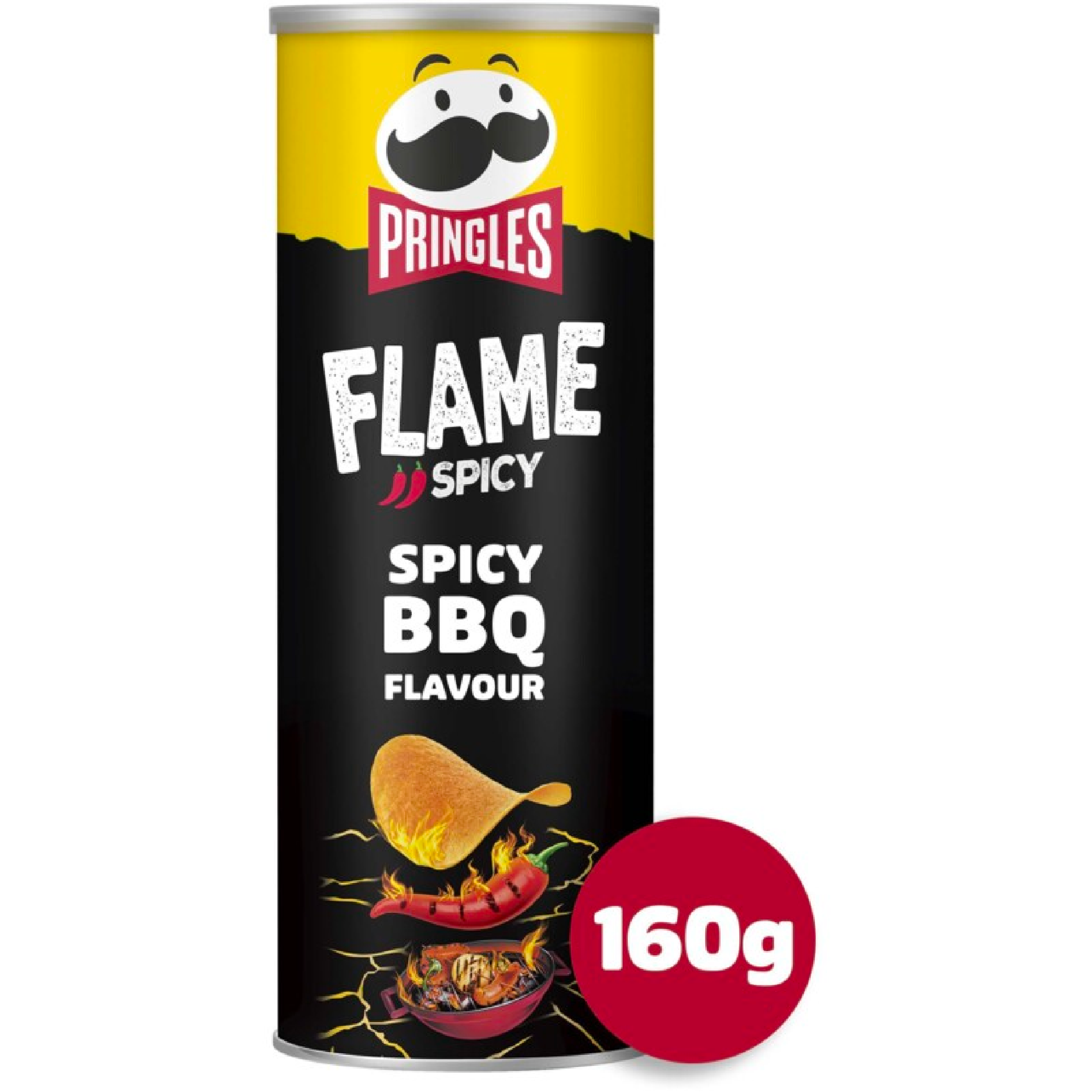 Pringles Flame Spicy BBQ 160g - Snack-It