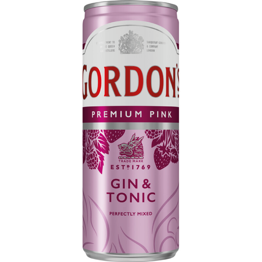 Gordon's Pink Gin & Tonic 250ml