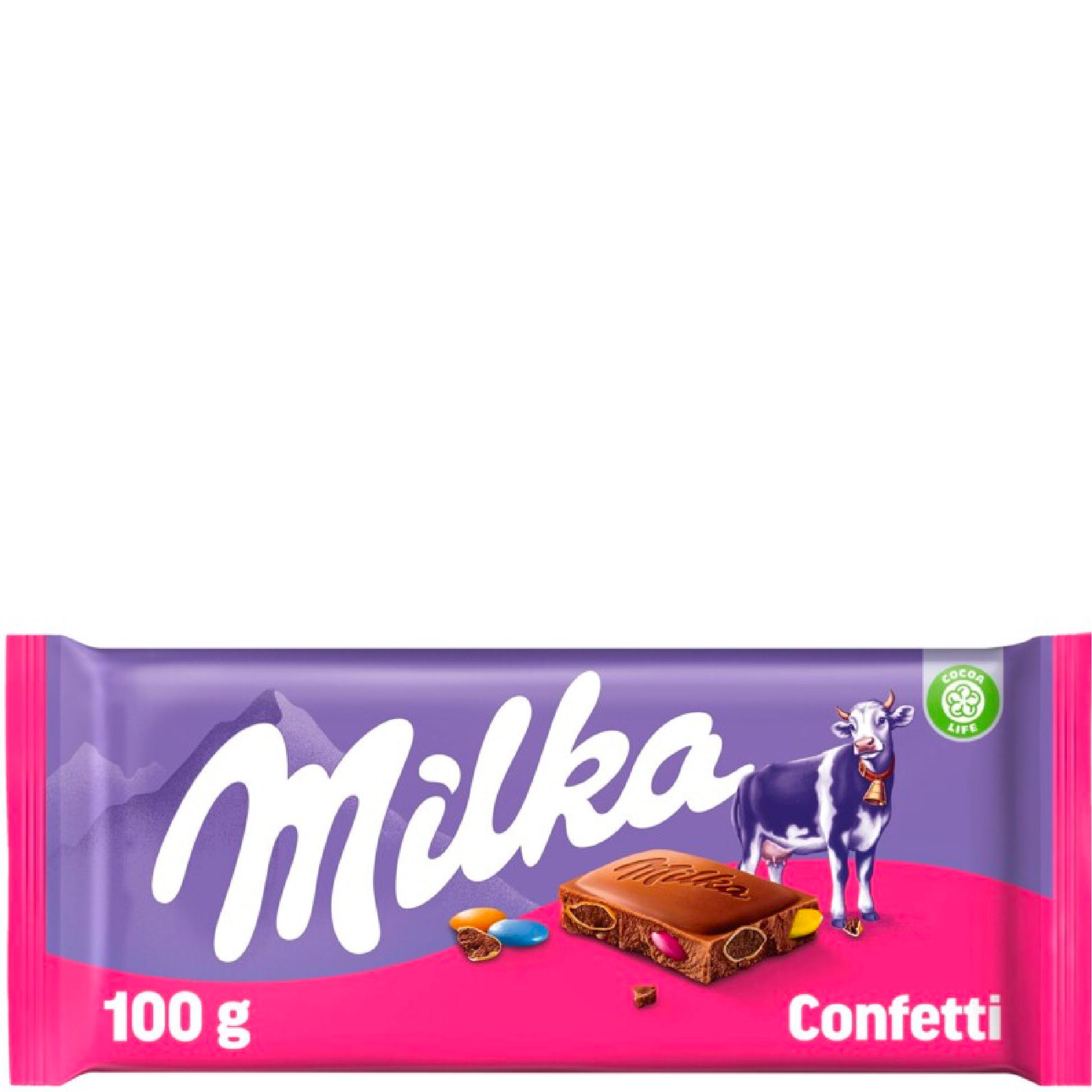 Milka Chocolade Reep Confetti 100g - Snack-It