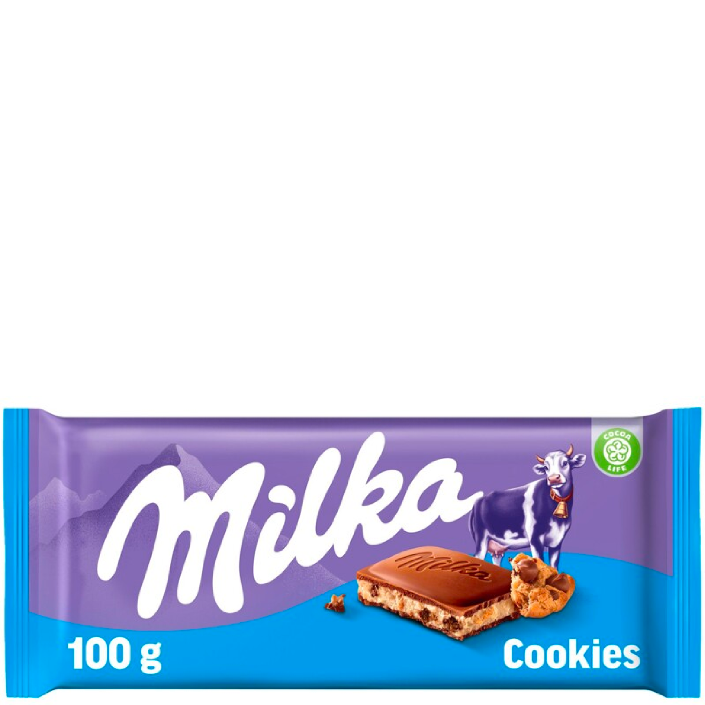 Milka Chocolade Reep Cookies 100g