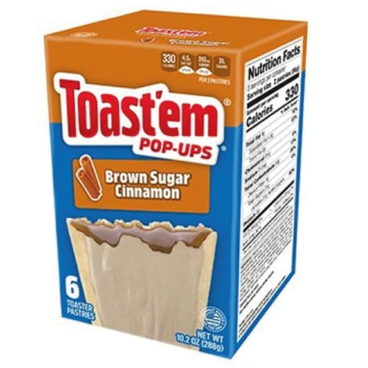 Toast'em Pop-Ups Frosted Brown Sugar Cinnamon 288g