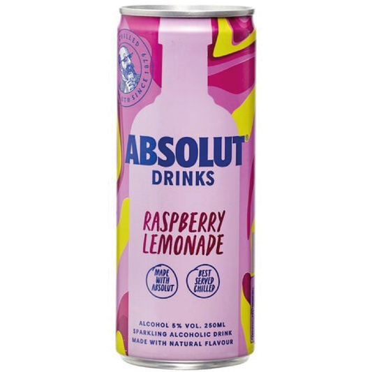 Absolut Raspberry Lemon 250ml