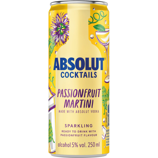 Absolut Passionfruit Martini 250ml