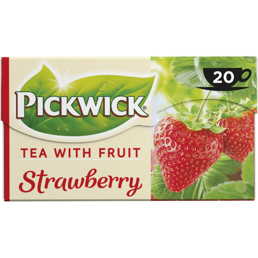 Pickwick Aardbei Vruchtenthee 20stuks