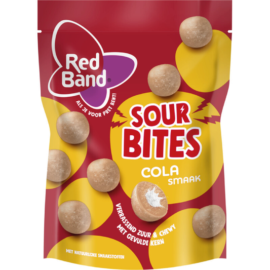 Red Band Sour Bites Cola 145g